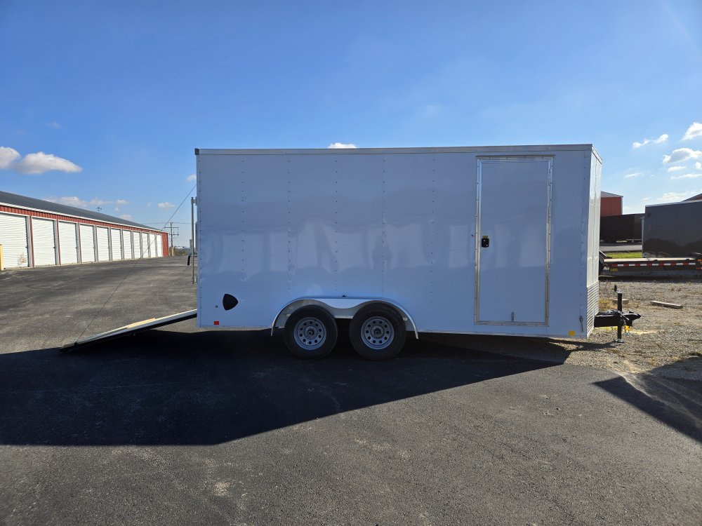 7'x16' RC Trailers Enclosed Cargo RWT 7x16 84"