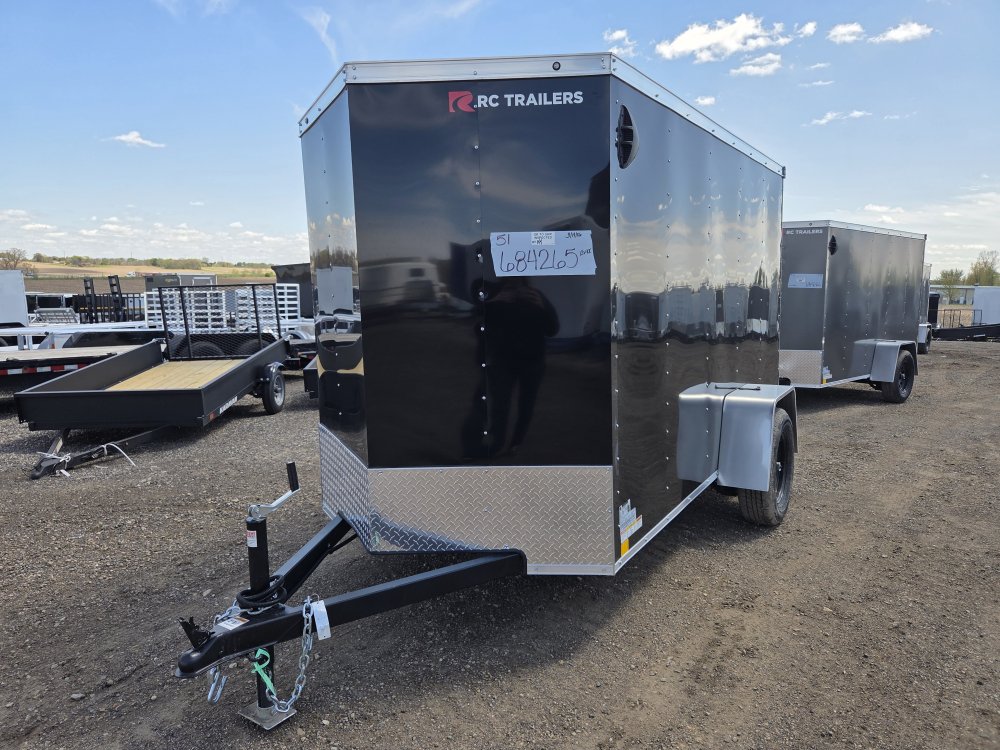 5'x10' RC Trailers Enclosed Cargo E510SA 66"