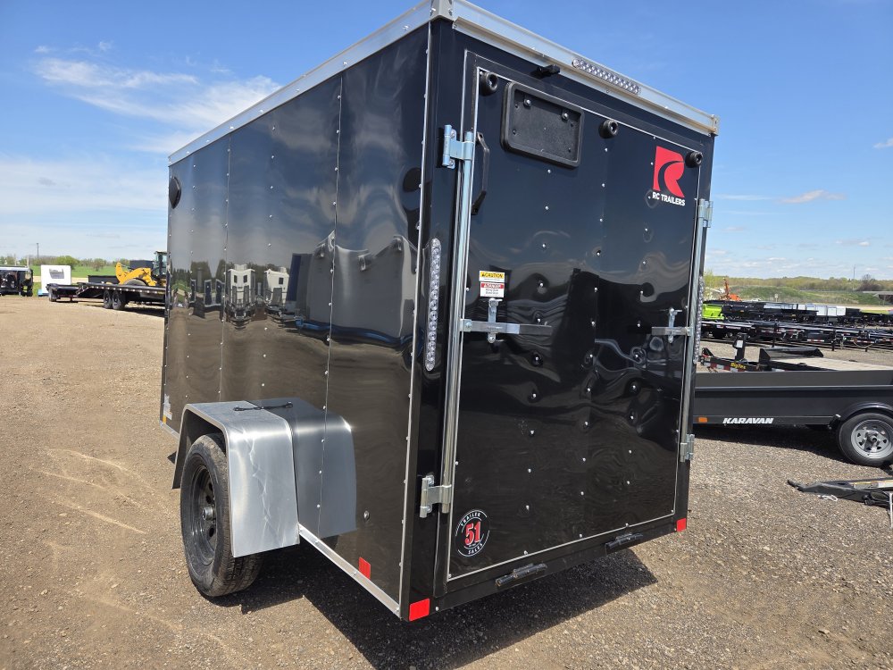 5'x10' RC Trailers Enclosed Cargo E510SA 66"