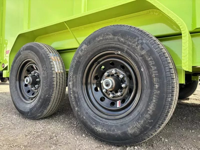 7'x14' Big Tex Trailers Dump 4'