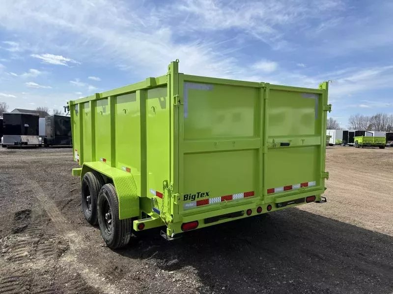 7'x14' Big Tex Trailers Dump 4'