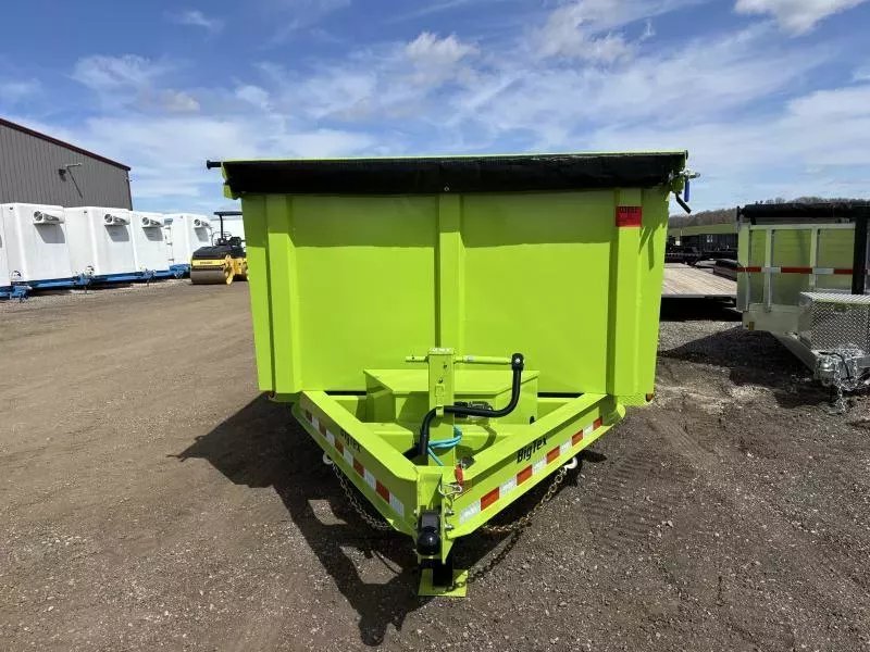 7'x14' Big Tex Trailers Dump 14LP-14-P4 4'