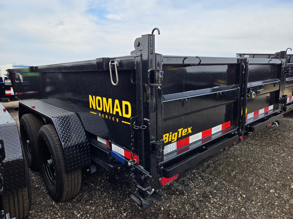 7'x14' Big Tex Trailers Dump 2'