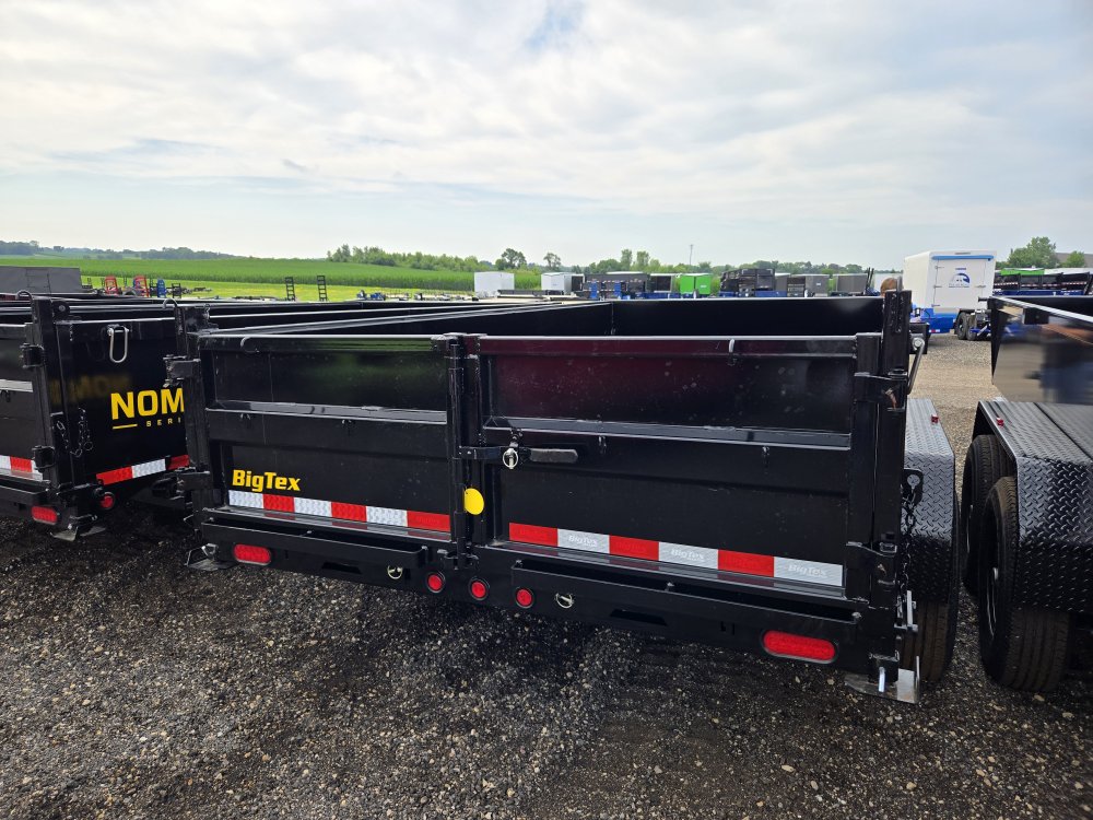 7'x14' Big Tex Trailers Dump 2'