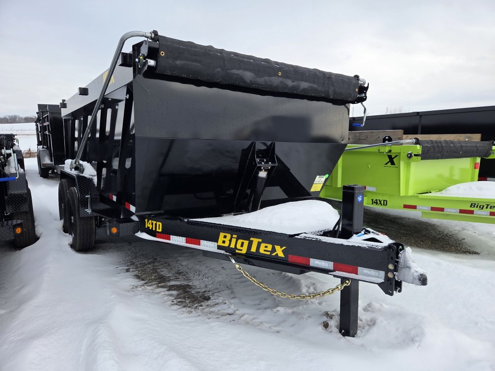 7'x14' Big Tex Dump 14TD-14 4'