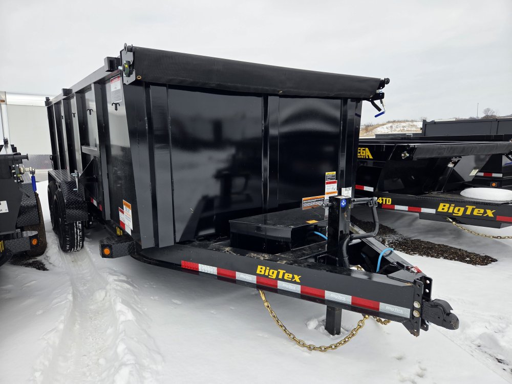 7'x16' Big Tex Dump 14LP-16 4'