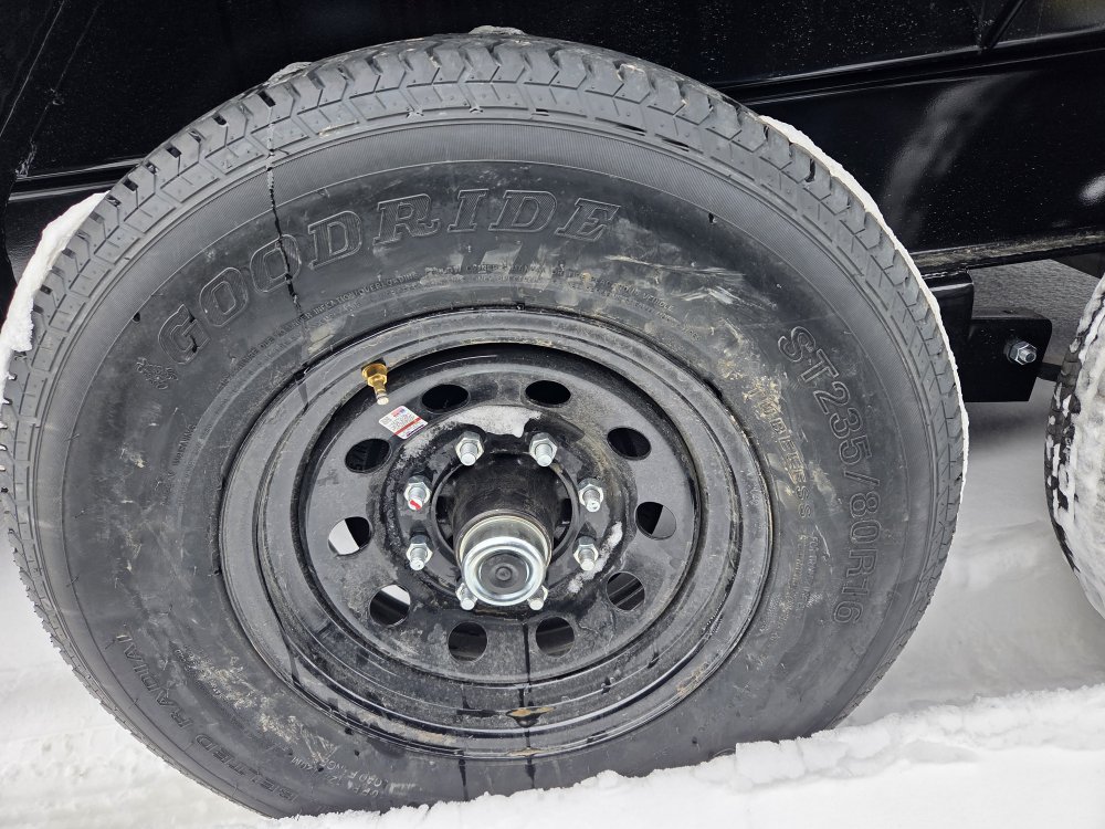 7'x16' Big Tex Dump 14LP-16 4'