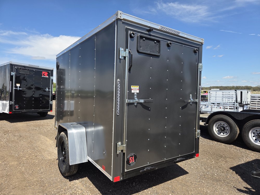 5'x10' RC Trailers Enclosed Cargo E510SA 66"