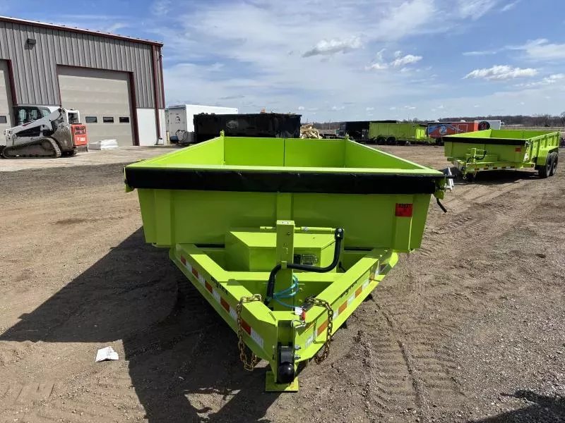 7'x14' Big Tex Trailers Dump 2'