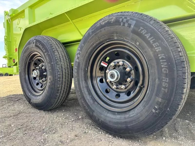 7'x14' Big Tex Trailers Dump 2'