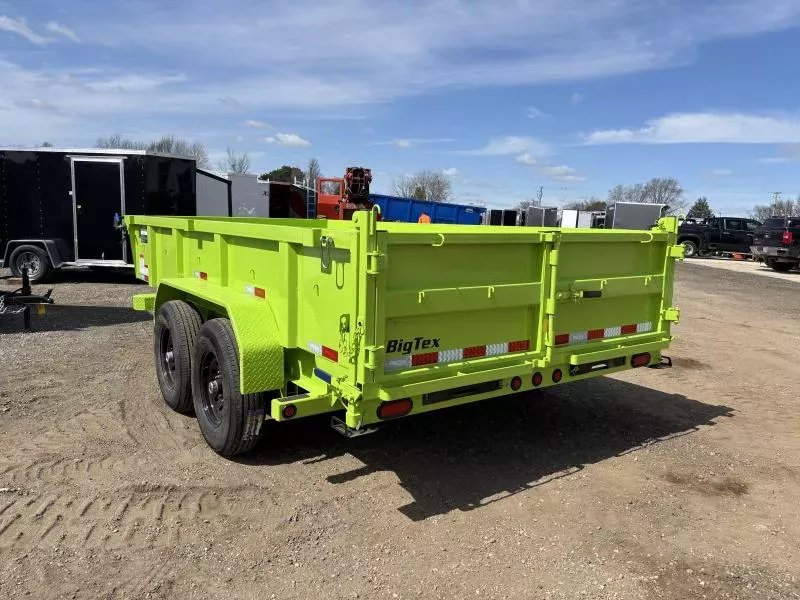 7'x14' Big Tex Trailers Dump 2'