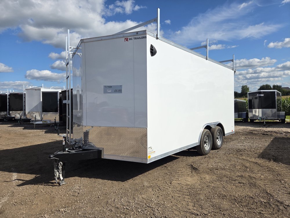 8.5'x16' RC Trailers Enclosed Cargo RDLX8.5X16TA3 7'
