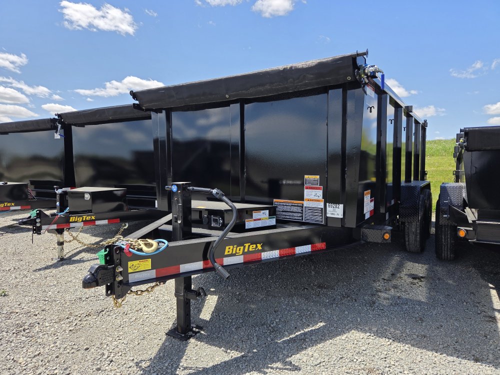 7'x16' Big Tex Dump 14LP-16 4'