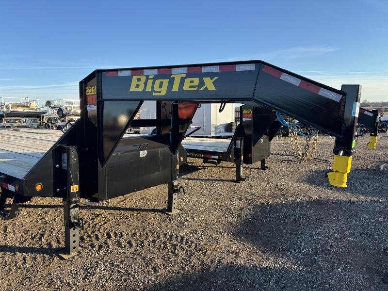 2025 Big Tex Trailer 22GN-40 Flatbed/ Gooseneck Trailer 8.5x40