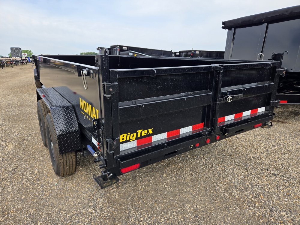 7'x14' Big Tex Trailers Dump 2'