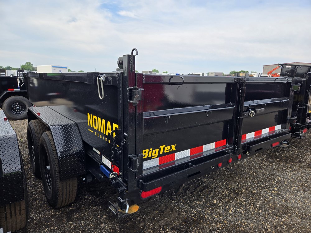 7'x14' Big Tex Trailers Dump 2'