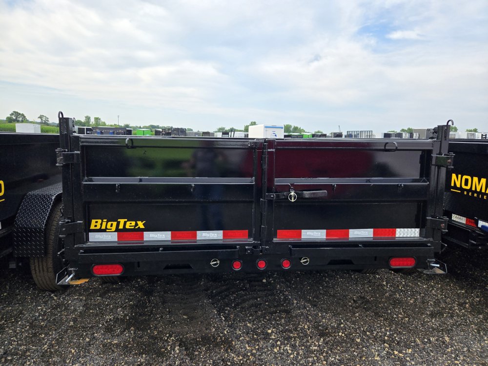 7'x14' Big Tex Trailers Dump 2'