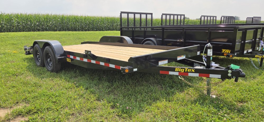 7'x18' Big Tex Trailers Car Racing 10CH-18
