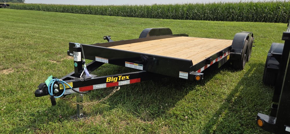 7'x18' Big Tex Trailers Car Racing 10CH-18