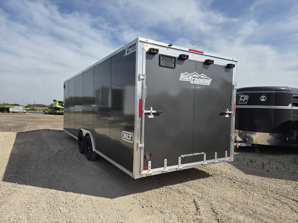 8.5'x24' Alcom Enclosed Cargo XPRESS8.5X24CH-XLT-P 82"