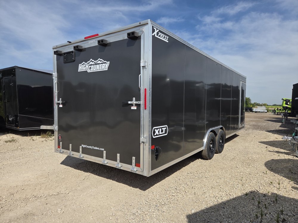 8.5'x24' Alcom Enclosed Cargo XPRESS8.5X24CH-XLT-P 82"