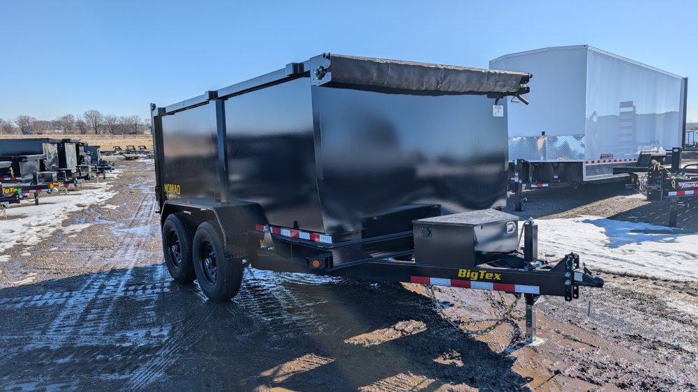 7'x12' Big Tex Dump 14LX-12 4'