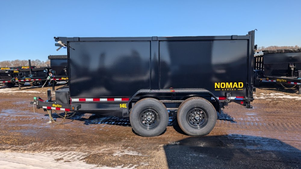 7'x12' Big Tex Dump 14LX-12 4'