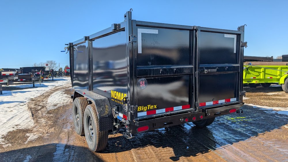 7'x12' Big Tex Dump 14LX-12 4'