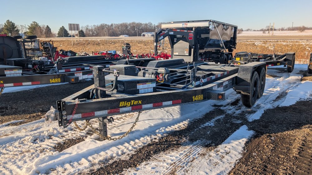 7'x14' Big Tex Roll-Off Dump 14RB-14
