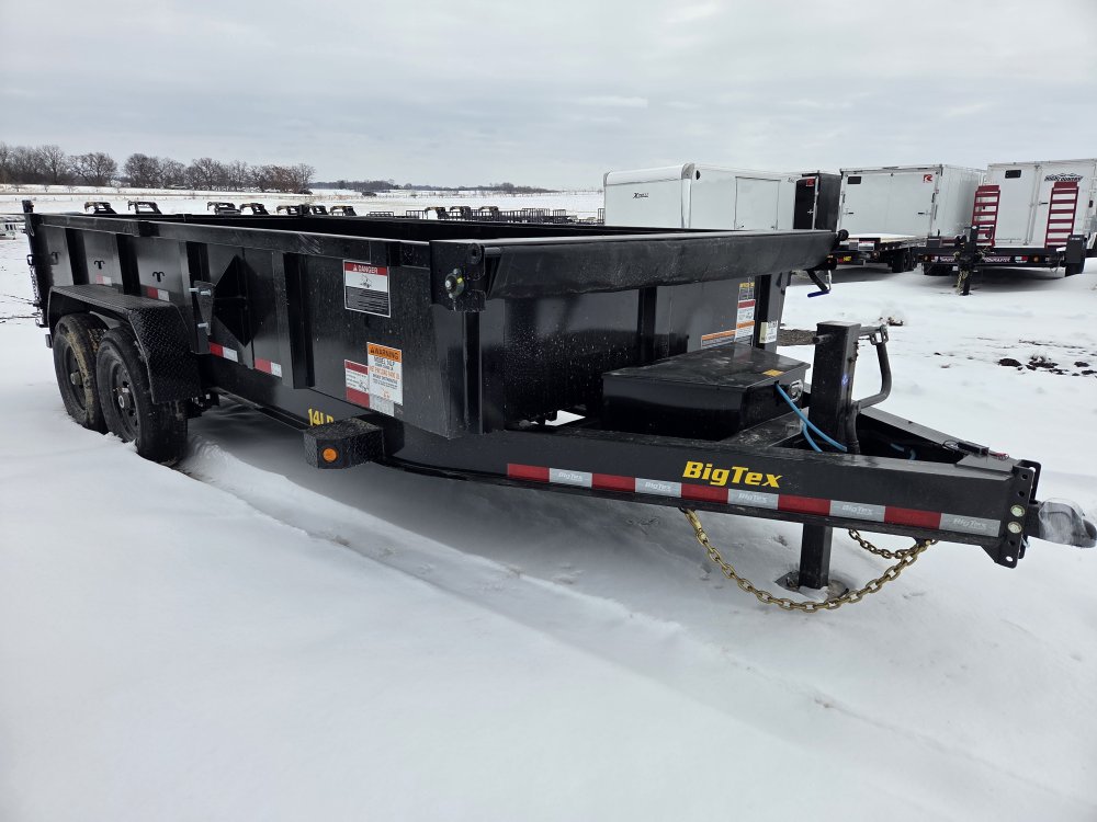 7'x16' Big Tex Dump 14LP-16 2'