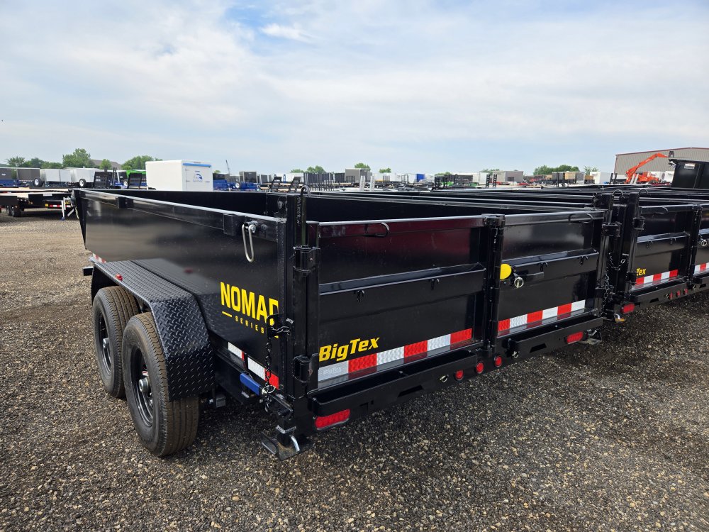 7'x14' Big Tex Trailers Dump 2'