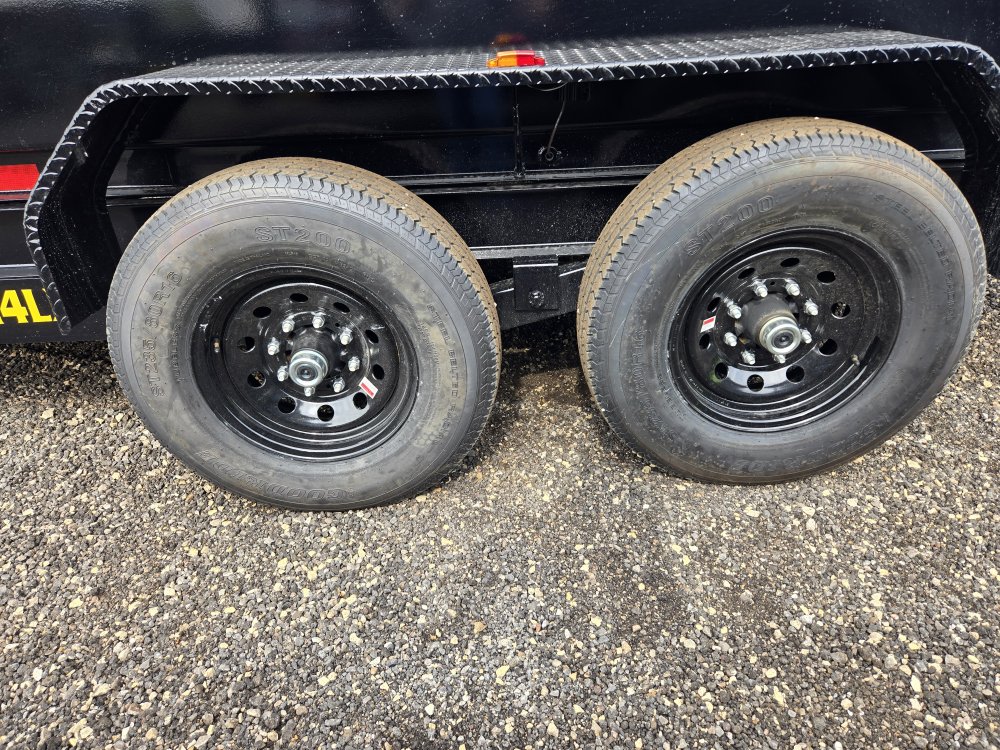 7'x14' Big Tex Trailers Dump 2'
