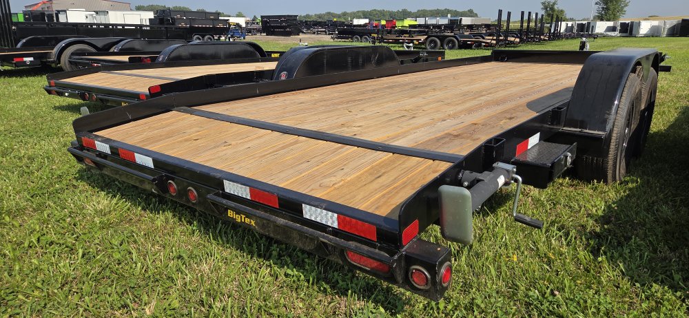 7'x20' Big Tex Trailers Car Racing 10CH-20