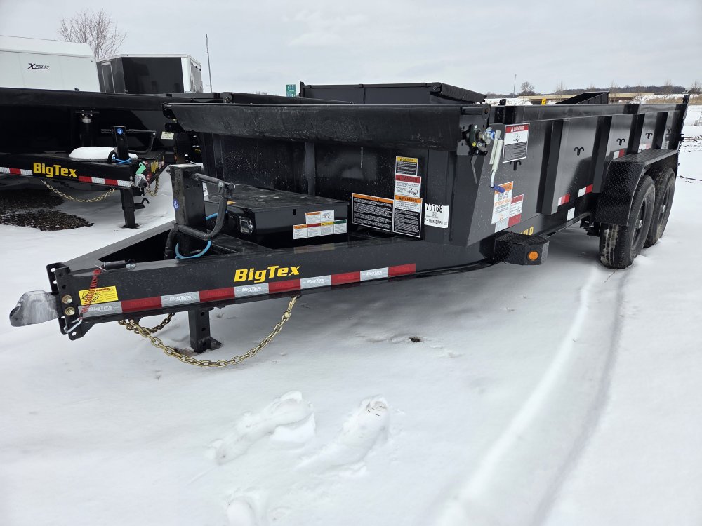 7'x16' Big Tex Dump 14LP-16 2'