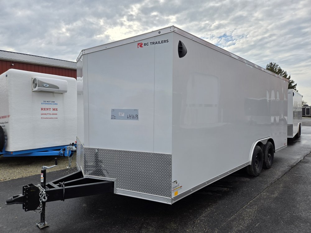 8.5'x20' RC Trailers Enclosed Cargo D8520TA3 78"