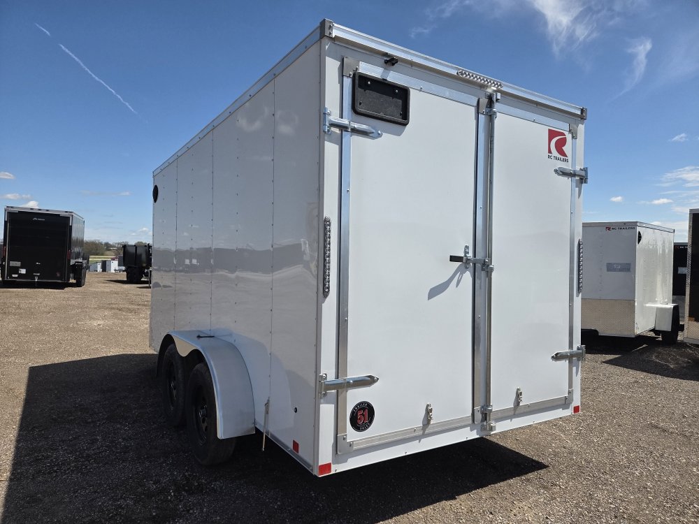 7'x14' RC Trailers Enclosed Cargo E714TA2 78"