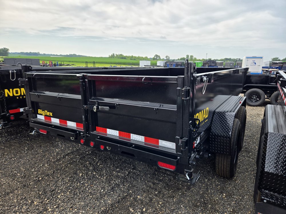 7'x14' Big Tex Trailers Dump 2'
