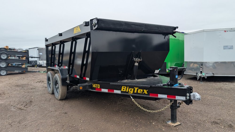 7'x14' Big Tex Dump 14TD-14 4'