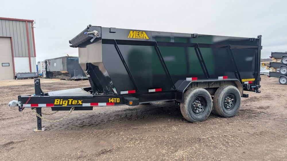7'x14' Big Tex Dump 14TD-14 4'