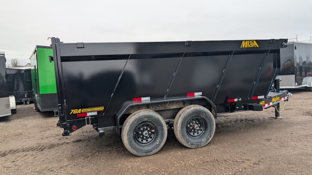 7'x14' Big Tex Dump 14TD-14 4'