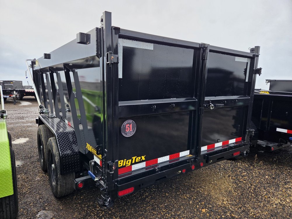 7'x14' Big Tex Dump 14TD-14 4'