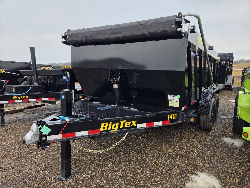 7'x14' Big Tex Dump 14TD-14 4'