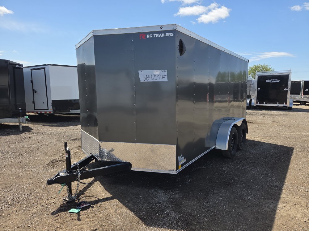 7'x14' RC Trailers Enclosed Cargo E714TA2 72"