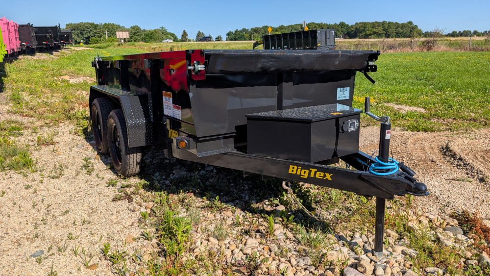 5'x10' Big Tex Dump 70SR-10 20"