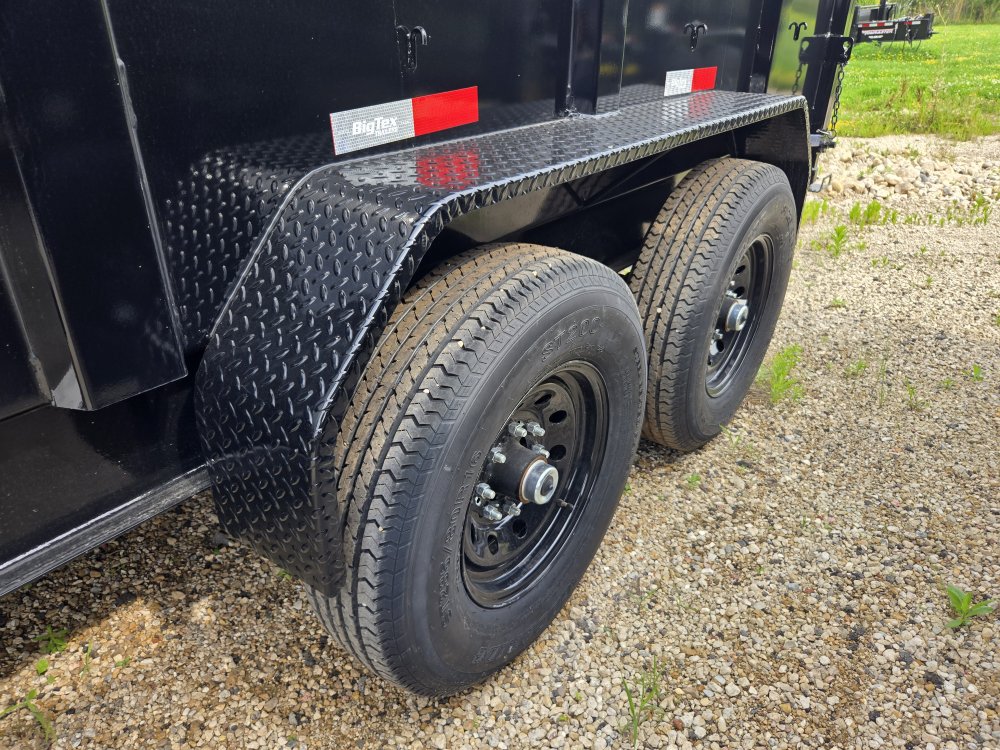7'x14' Big Tex Trailers Dump 2'