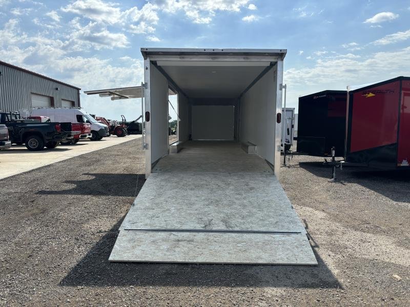 8.5'x32' Alcom Enclosed Cargo 8.5x32 Car Hauler