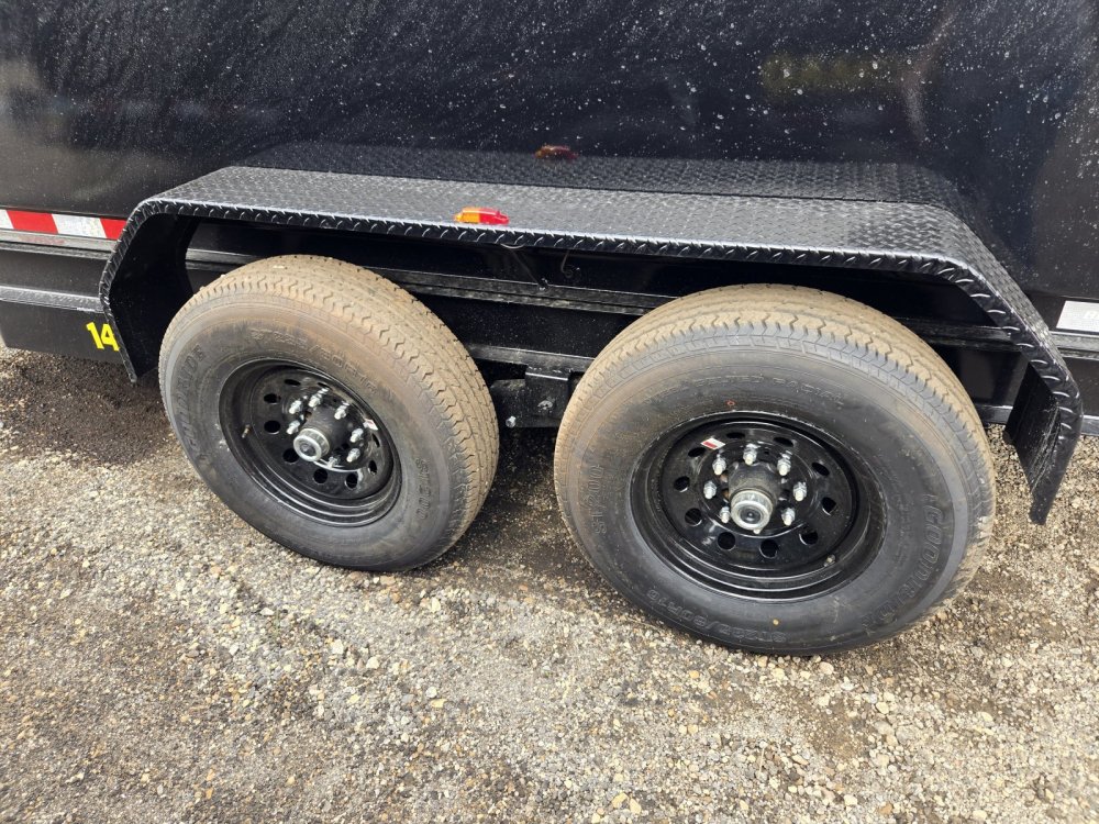 7'x14' Big Tex Trailers Dump 2'