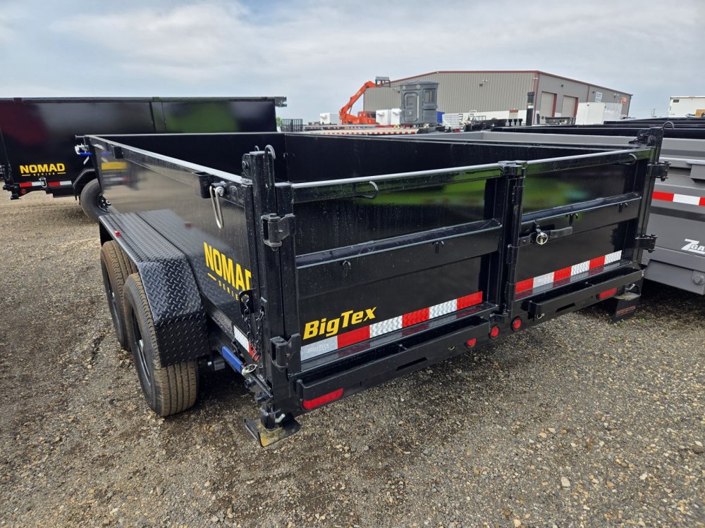 7'x14' Big Tex Trailers Dump 2'