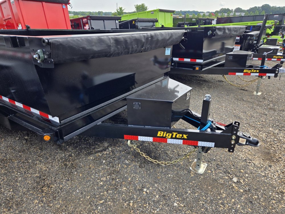 7'x14' Big Tex Trailers Dump 2'