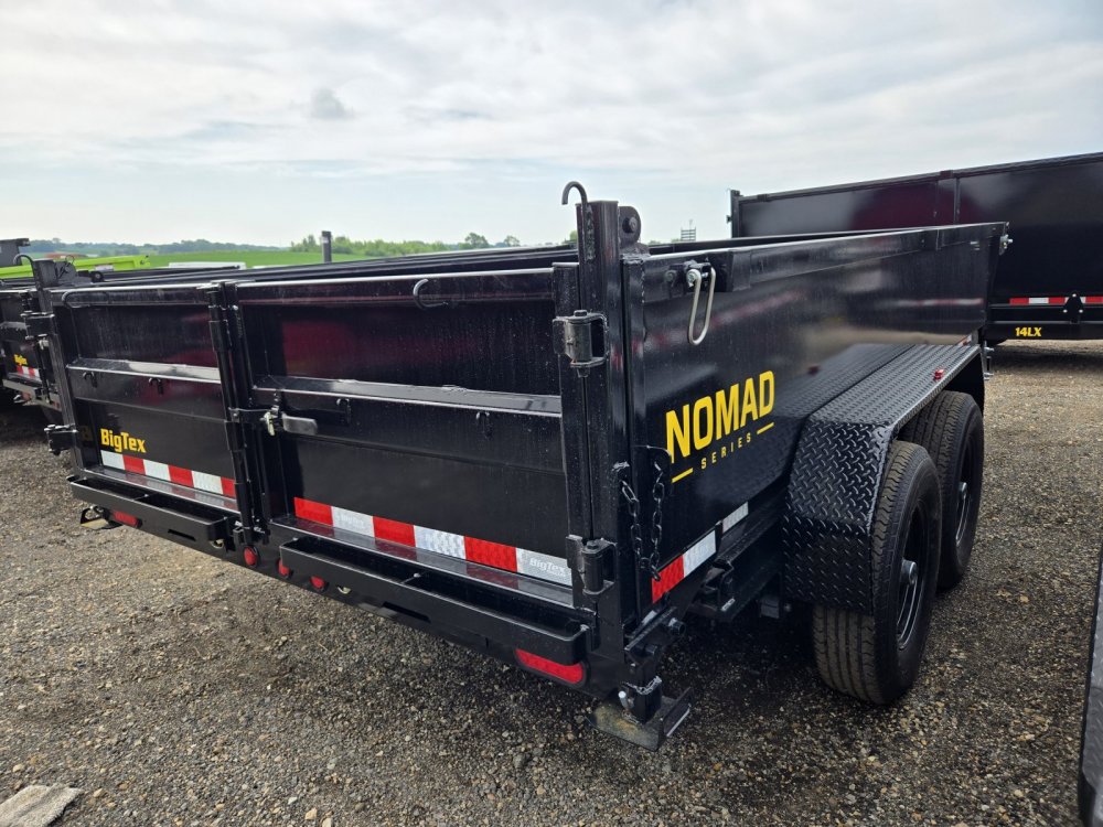 7'x14' Big Tex Trailers Dump 2'
